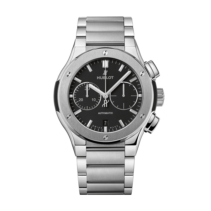 クラシック・フュージョン クロノグラフ チタニウム ブレスレット 45mm