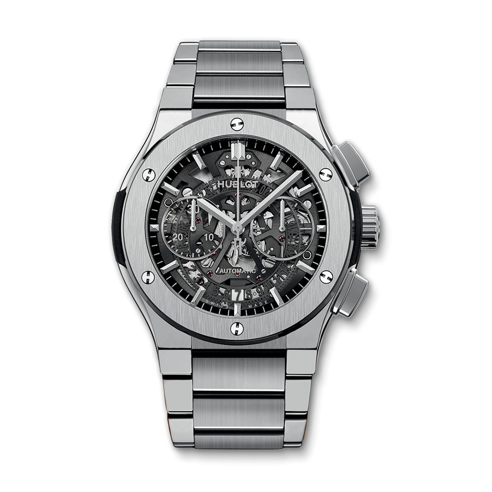 クラシック・フュージョン アエロ・フュージョン チタニウム ブレスレット 45mm