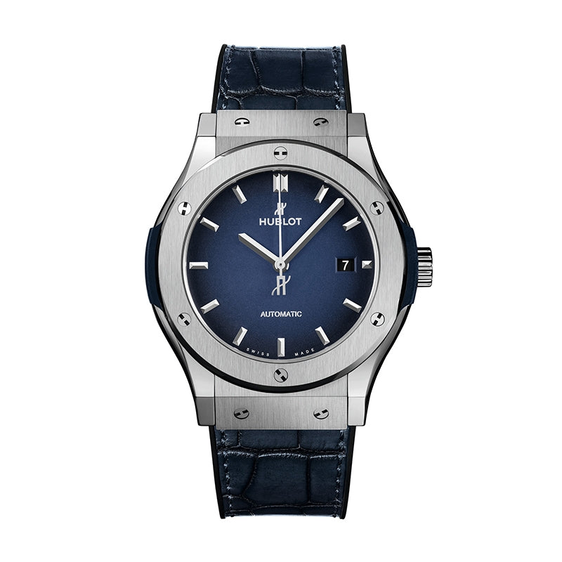 クラシック・フュージョン チタニウム ディープブルー 42mm (日本限定)