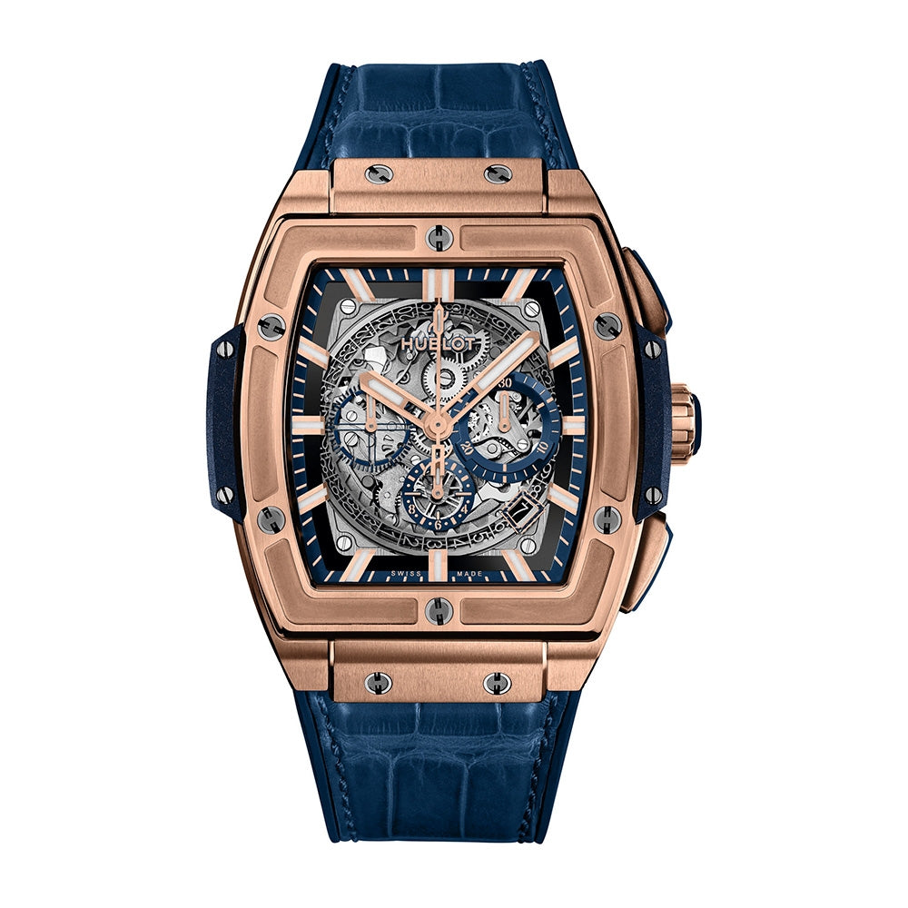 Spirit of Big Bang King Gold Blue 45mm