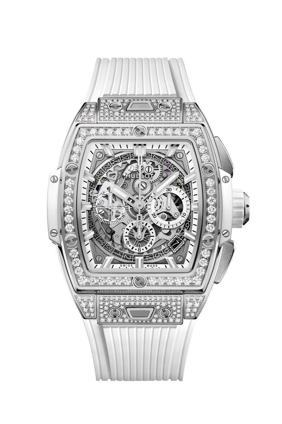 スピリット オブ ビッグ・バン チタニウム ホワイト パヴェ 42mm