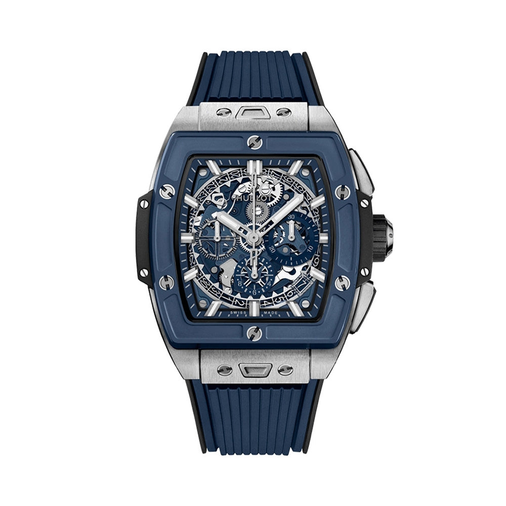 スピリット オブ ビッグ・バン チタニウム ブルーセラミック 42mm