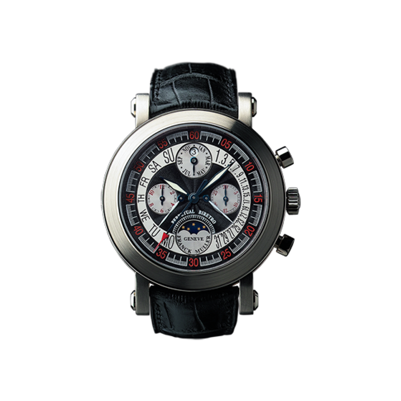 ROUND PERPETUAL CALENDAR BIRETROGRADE CHRONOGRAPH