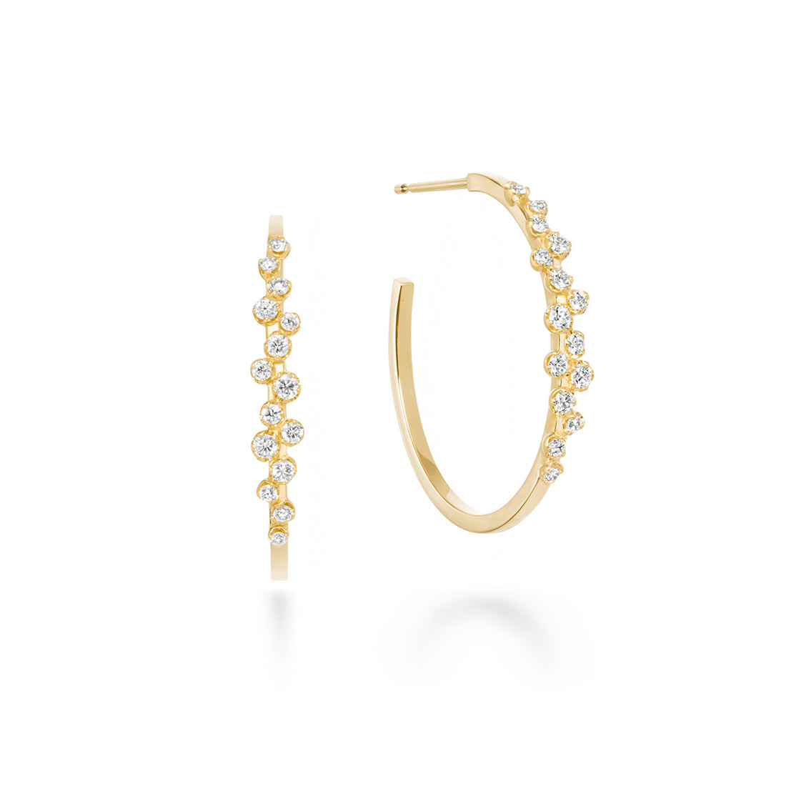 ビリーブ デュウ フープ ピアス