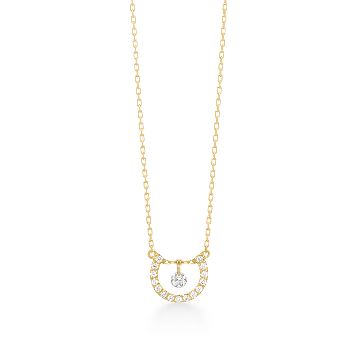 ビンドゥ アーチダイヤモンド ネックレス