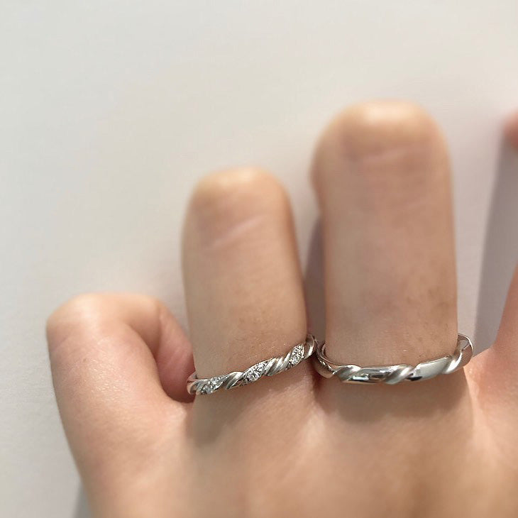 【結婚指輪】 GARLAND 花冠