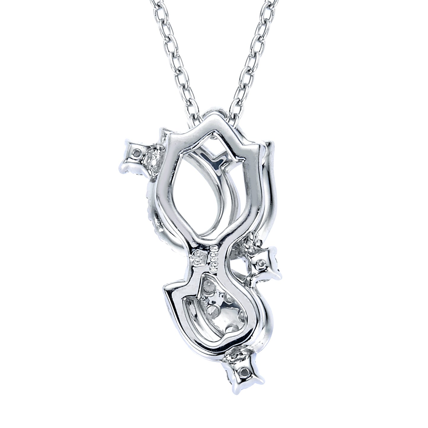 フロリアード プラチナダイヤモンドペンダント