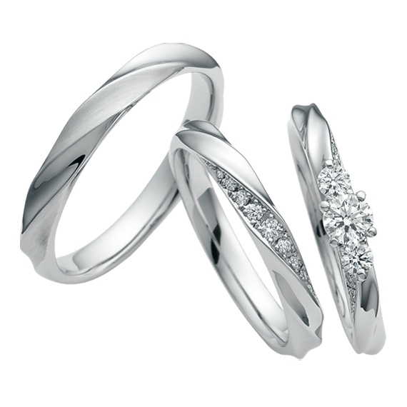 【結婚指輪】 フェザー SH716 / 717