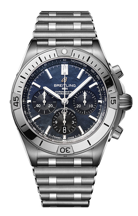 クロノマット B01 42 ブラック MOP ジャパンエディション