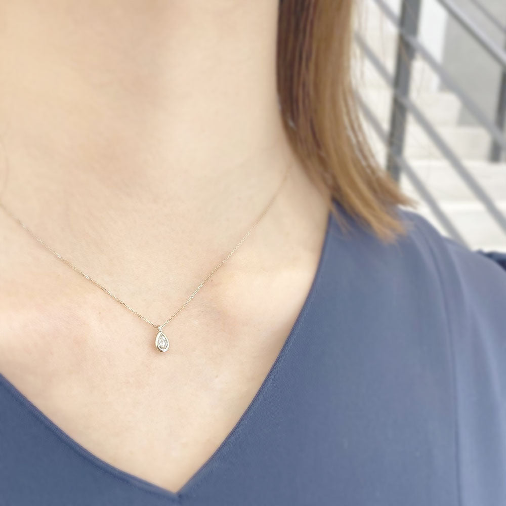 ペアシェイプ ペンダント