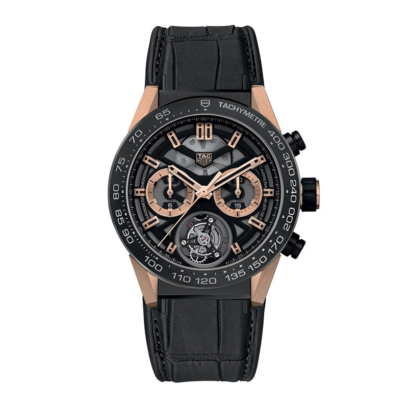 タグ・ホイヤー カレラ キャリバー ホイヤー02T トゥールビヨン クロノグラフ 45mm