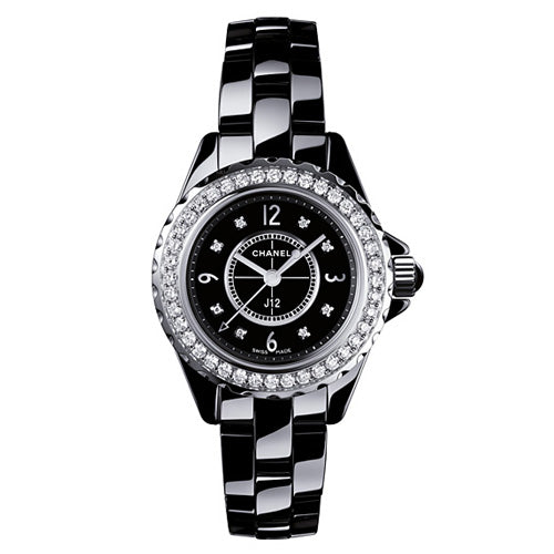 J12 クォーツ 29mm ダイヤベゼル&インデックス