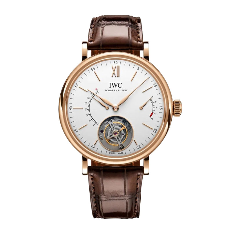 ポートフィノ・ハンドワインド・トゥールビヨン・レトログラード