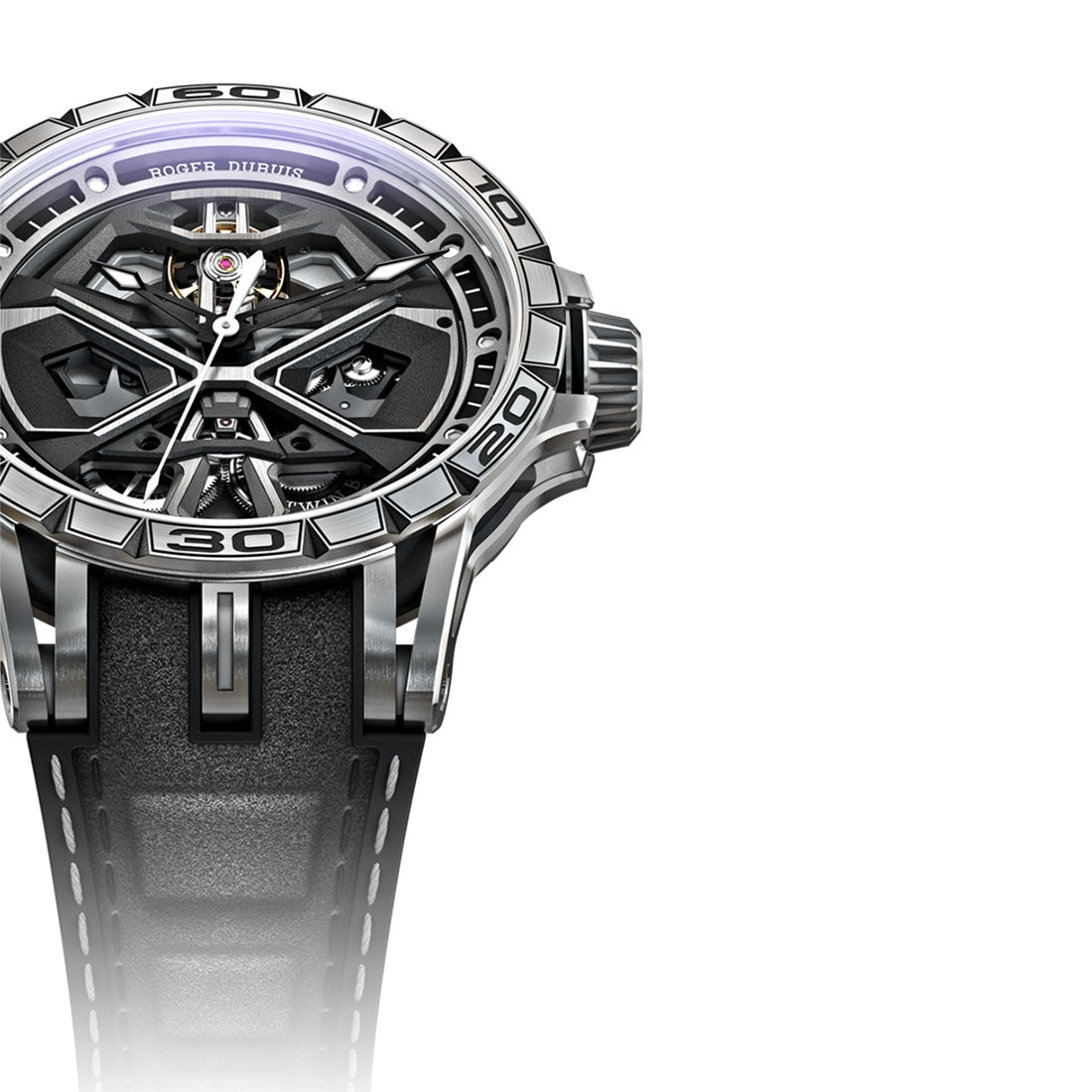 EXCALIBUR SPIDER HURACÁN チタン 45MM