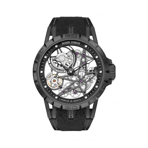 エクスカリバー スパイダー PIRELLI BLACK DLC TITANIUM 45MM