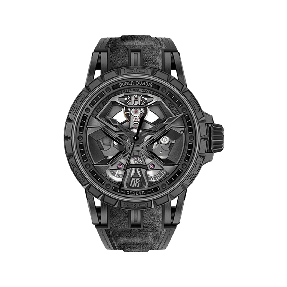 EXCALIBUR SPIDER HURACÁN ブラック DLCチタン 45ミリ【2020年モデル】