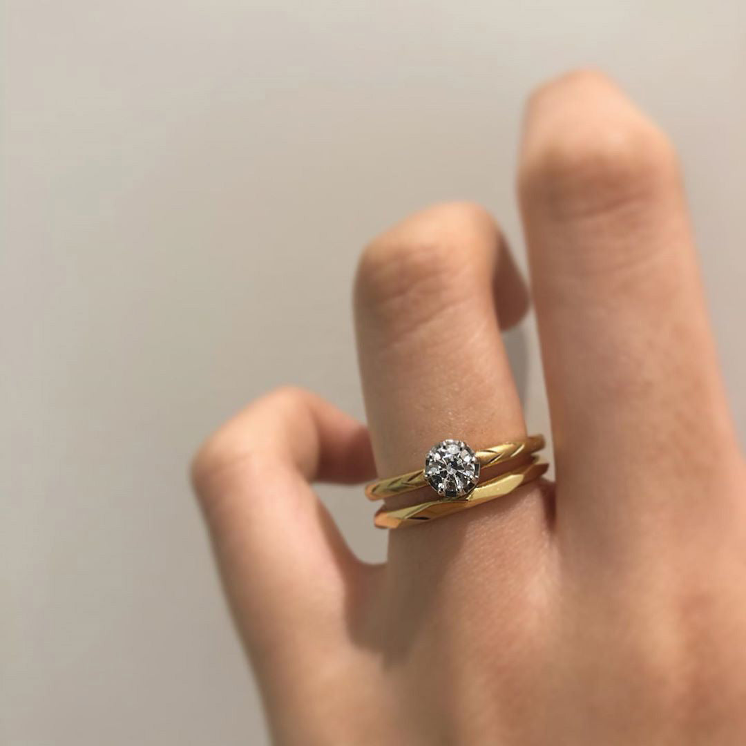 【結婚指輪】 TWIG 小枝