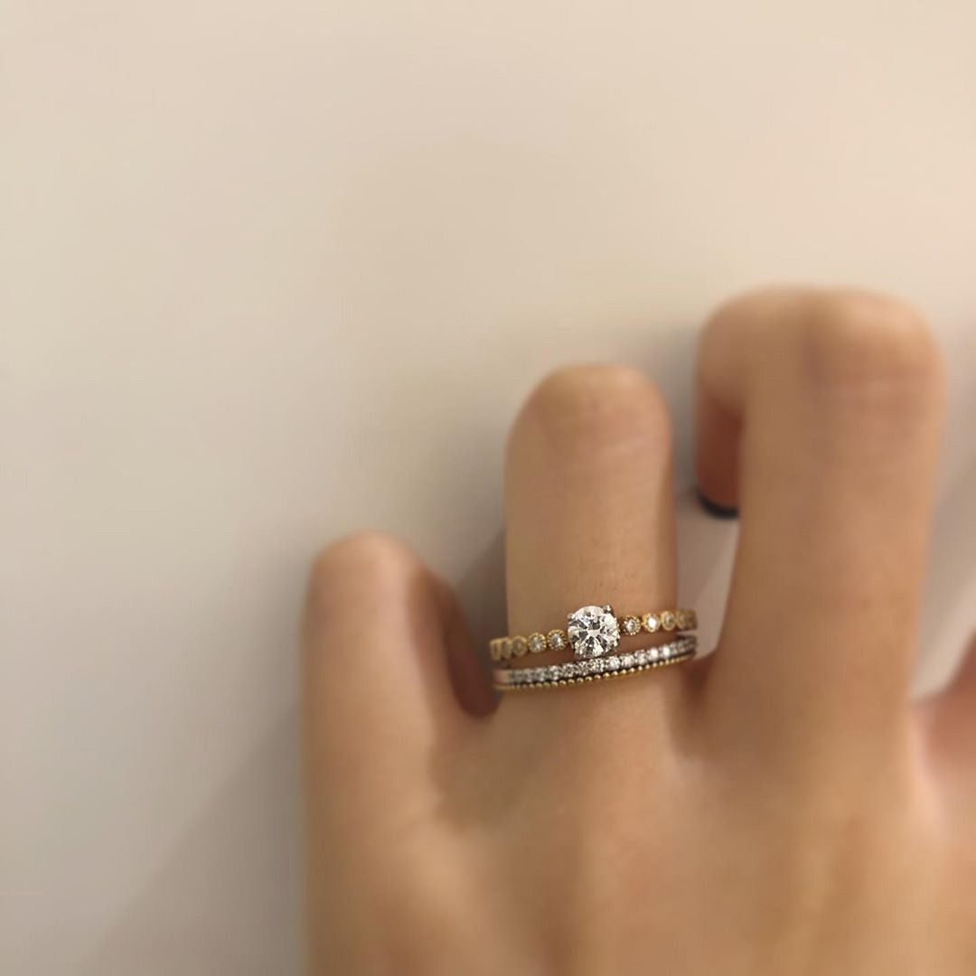 【結婚指輪】 DEWDROP しずく