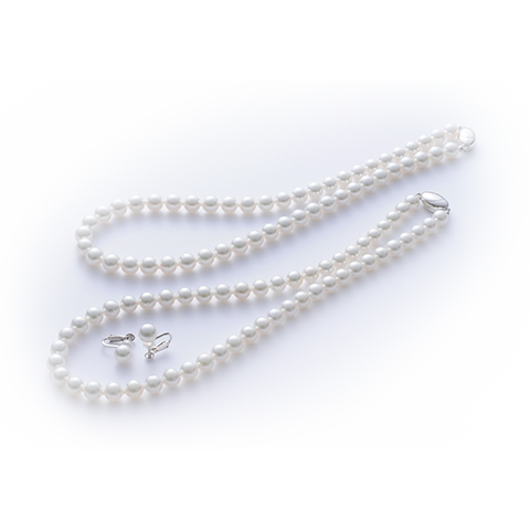 WAKANA ネックレス イヤリング 7.5mmUP