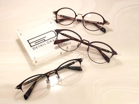 【メガネ】新ブランド  DETAIL GRAM
