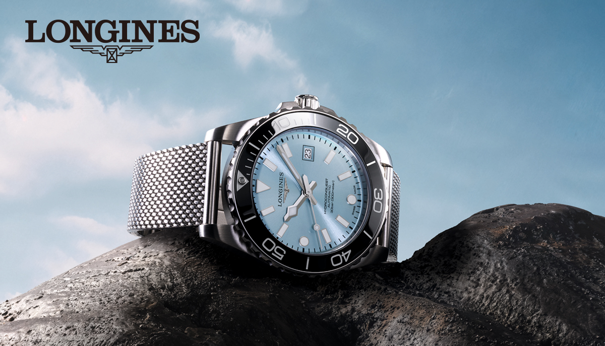 【ロンジン】大好評の2026年の新作「ハイドロコンクエスト」が入荷しました。