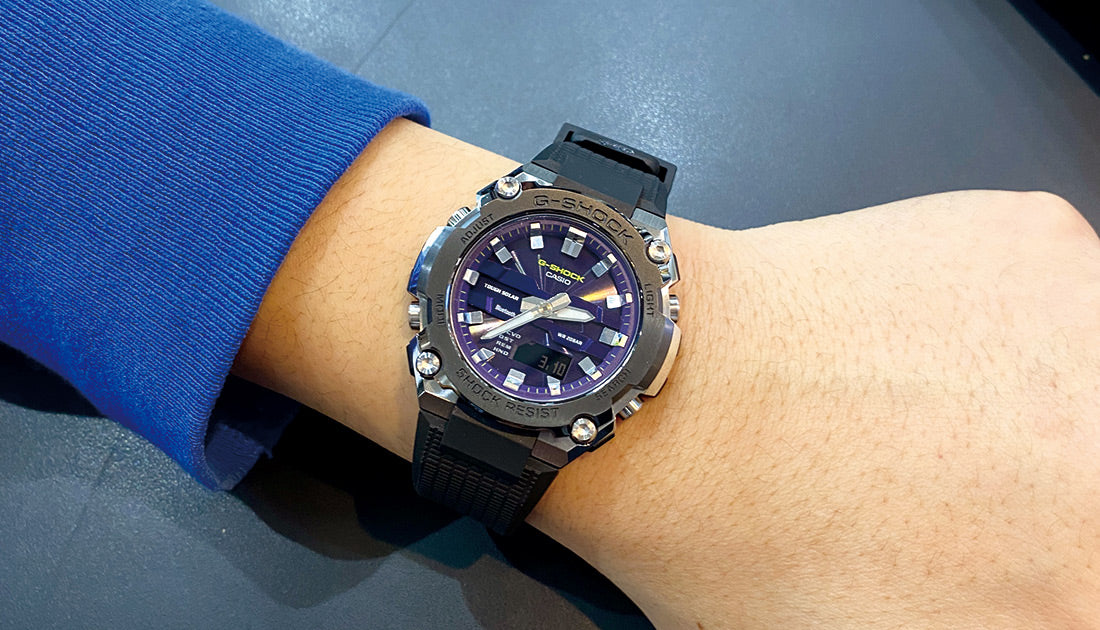 普通のG-SHOCKだと大きすぎて…小ぶりで格好良いこのモデルを気に入りました