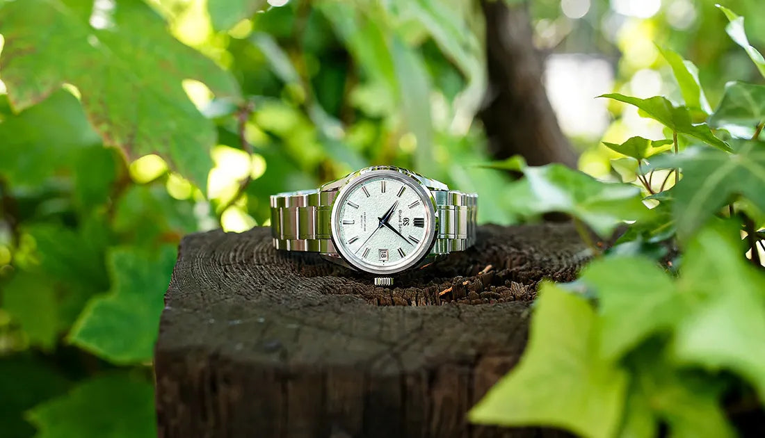 【Grand Seiko / グランドセイコー】厳美渓の美しさをダイヤルに閉じ込めた限定モデル！ SLGH021