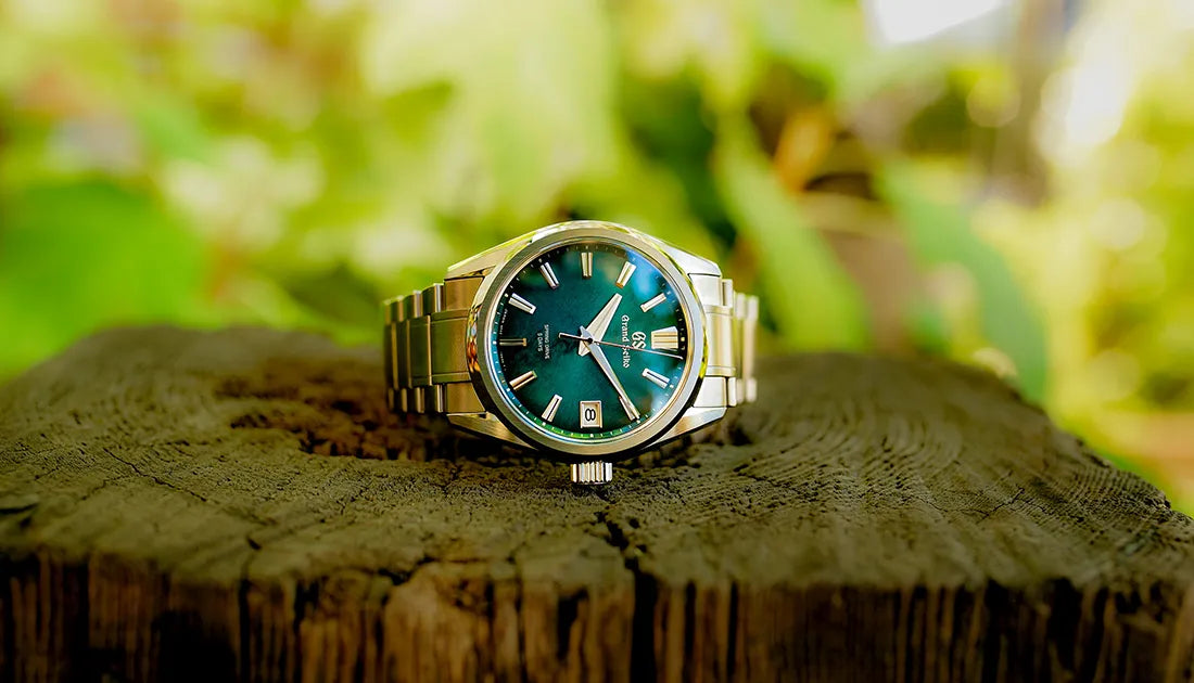 【Grand Seiko / グランドセイコー】エメラルドグリーンのグラデーションが美しい新作モデル SLGA025