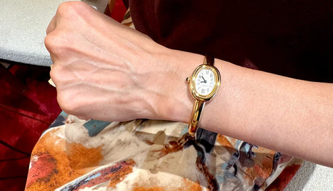 お洒落でアクセサリーのように着けられるのが気に入りました