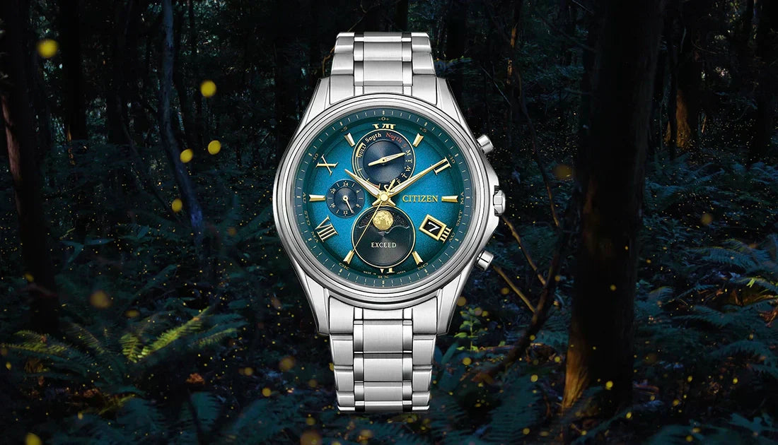 [CITIZEN EXCEED]  蛍火の夜をイメージした夏にピッタリの限定モデル　BY1020-61W