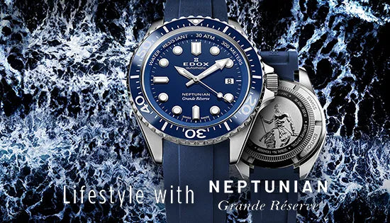 EDOX / エドックス Life with ネプチュニアン グランデ リザーブ