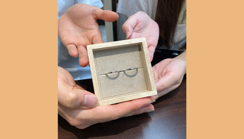 指輪のもつストーリー性が気に入り「YUKA HOJO / ユカホウジョウ」を選びました。