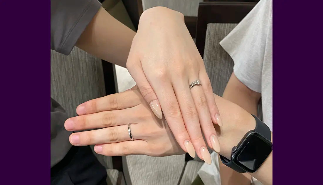 日本ブランドのデザインや指輪に込められた想いがとても気に入り「NIWAKA / ニワカ」を選びました