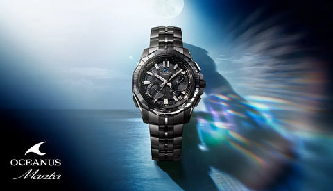 [OCEANUS / オシアナス] 江戸切子が刻む、月夜の煌めき  世界限定600本 OCW-SG1000CN