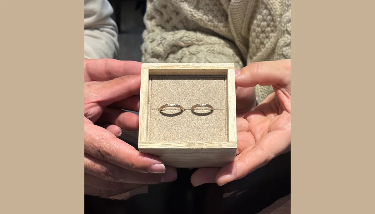 実際に試着して素敵だった「YUKA HOJO / ユカホウジョウ」を選びました