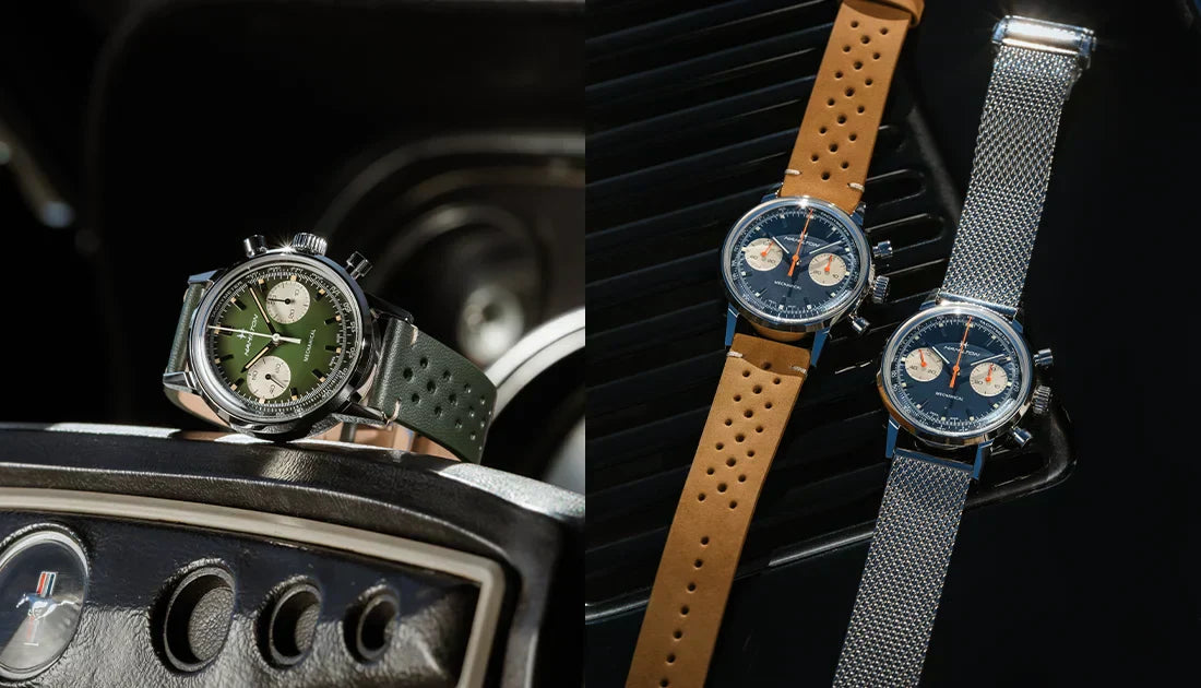 [ハミルトン] 名作クロノグラフに新カラー登場 イントラマテック クロノグラフH