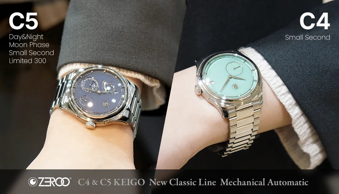 ZEROO(ゼロ) 新作 C4 & C5 KEIGO New Classic Line Mechanical Automatic