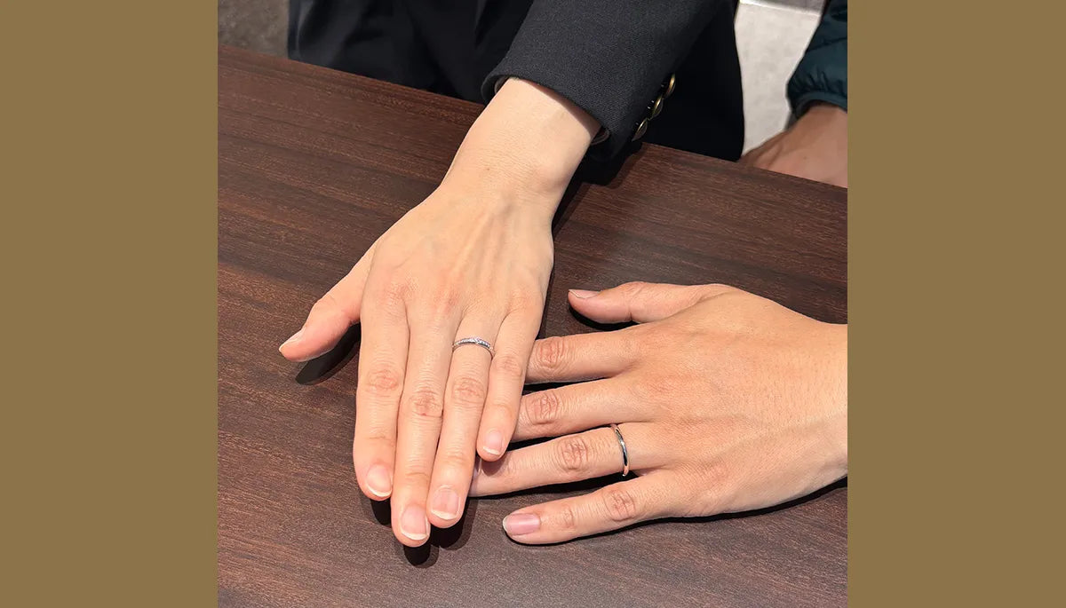 人と被らず、とても綺麗だった「LAZARE DIAMOND / ラザール ダイヤモンド」を選びまし
