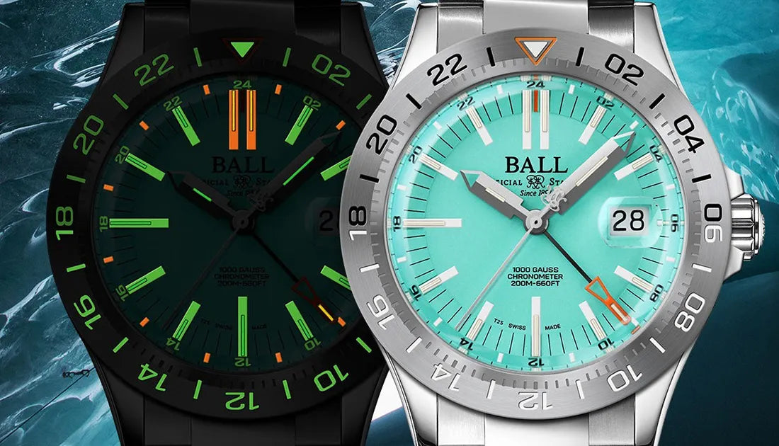 【BALL WATCH】アウトライアーシリーズから新色が3色同時発売！脅威のタフネスと真のGMT機能とは？
