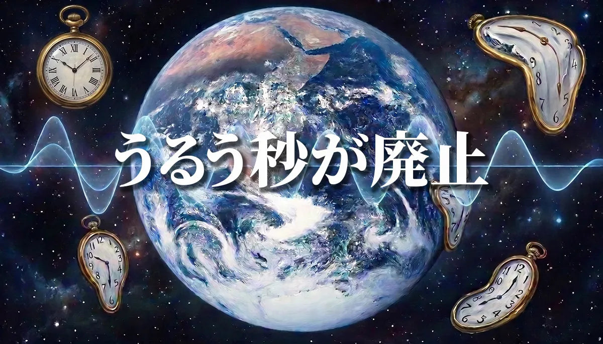 2026年10月「うるう秒」の廃止が決まる―ゆらぎから完全な原子の時へ
