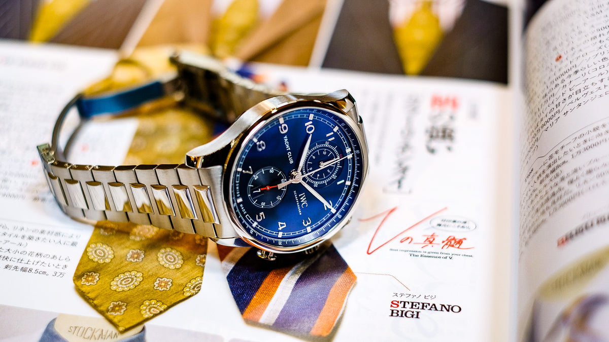 【新作入荷】IWC「ポルトギーゼ・ヨットクラブ・クロノグラフ」入荷!!