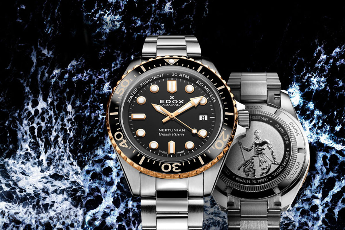 EDOX / エドックス ネプチュニアン グランデリザーブ42mm 新作登場 !!