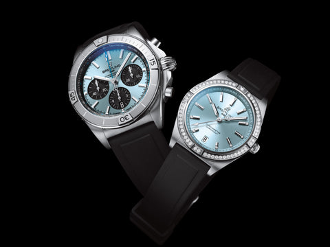 【ブライトリング】ペアウォッチでもオススメ！クロノマット特別仕様のアイスブルー