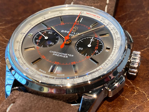 【ブティック限定】ブライトリング プレミエ B01クロノグラフ 42 ホイールズ & ウエーブズ リミテッド エディション