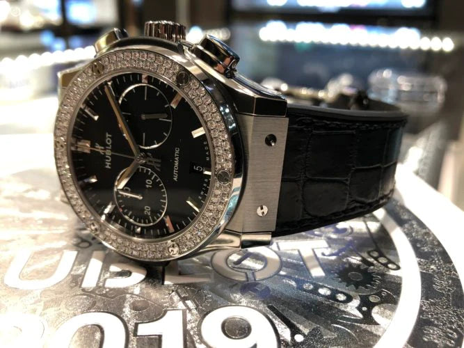 【新入荷】クラシック・フュージョン クロノグラフ ダイヤモンド　521.NX.1171.LR.1104