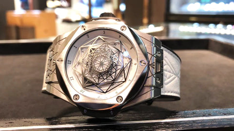 【新入荷】ビッグ・バン ウニコ  サンブルー チタニウム ホワイト 世界限定200本　415.NX.2027.VR.MXM18