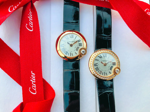 【新入荷】カルティエ 時計　バロン ブルー/バロン ブラン　WGBL0002・WJBL0004