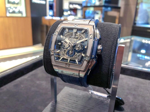 【新入荷】スピリット オブ ビッグ・バン チタニウム ブルー　601.NX.7170.LR 入荷