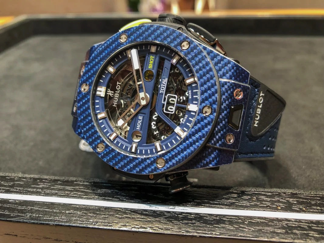 【新入荷】ビッグ・バン ウニコ ゴルフ ブルーカーボン 世界限定200本　416.YL.5120.VR 入荷！！