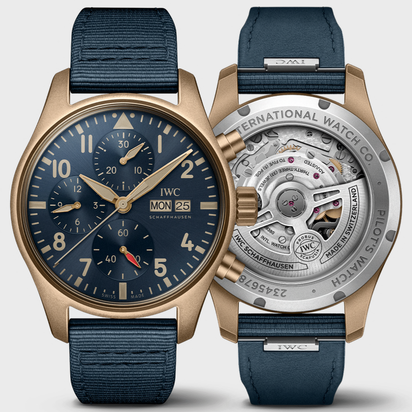 【IWC】新作パイロット・ウォッチ・クロノグラフ41 ブロンズ